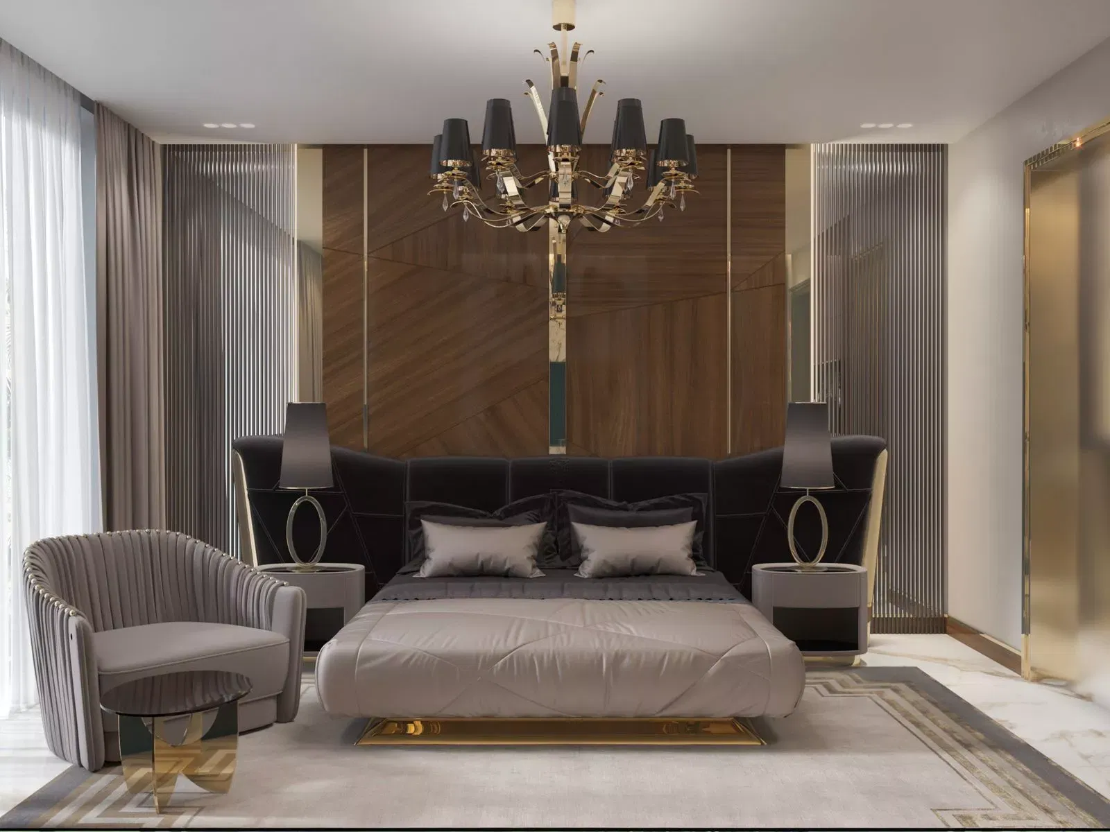 أفضل مفاهيم مخطط غرفة النوم لملاذ أحلامك