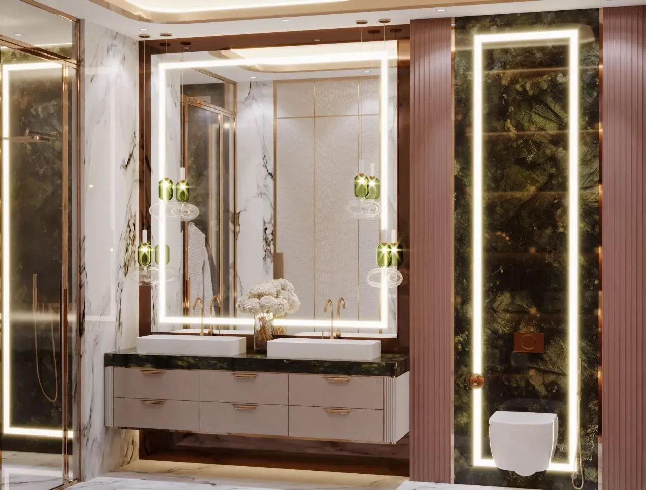 حوّل حمامك إلى ملاذ فاخر في أبوظبي