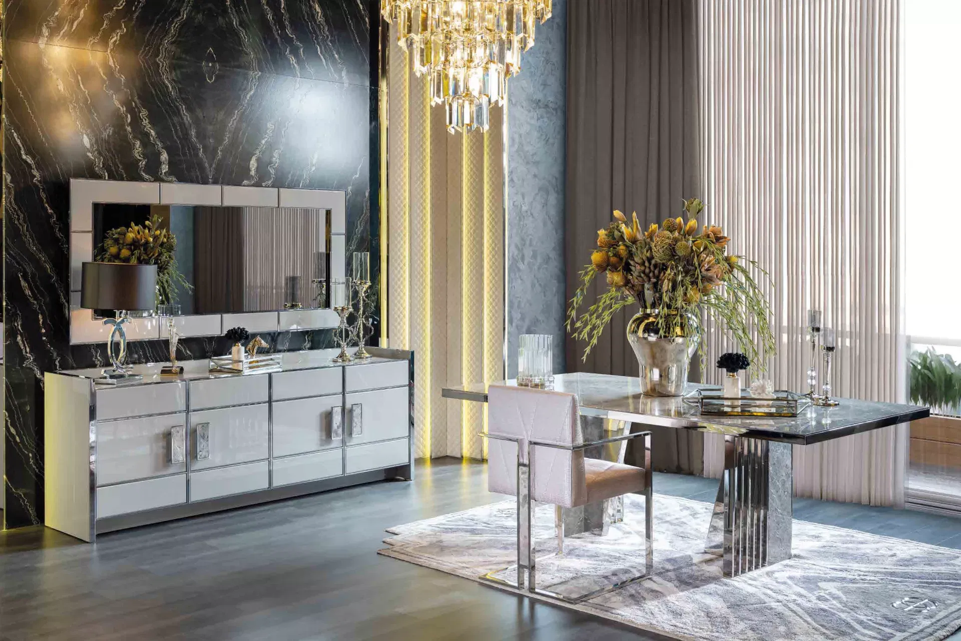 استراتيجيات احترافية لتنظيم الأثاث في المنازل الفاخرة