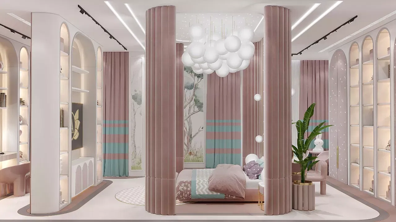دليل تصميم غرفة نوم البنات المثالية