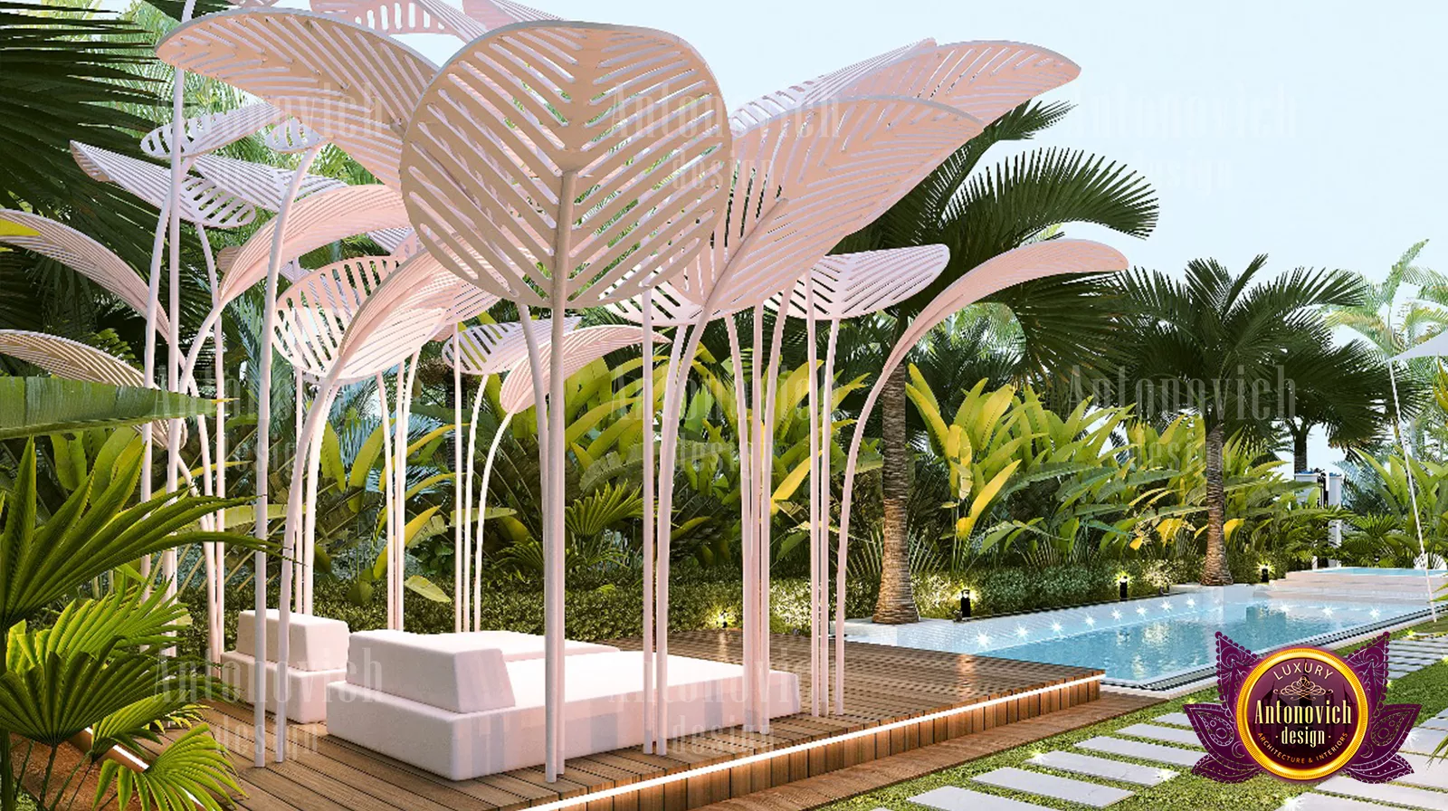 Al Barari's Exquisite Modern Luxury Landscape Design