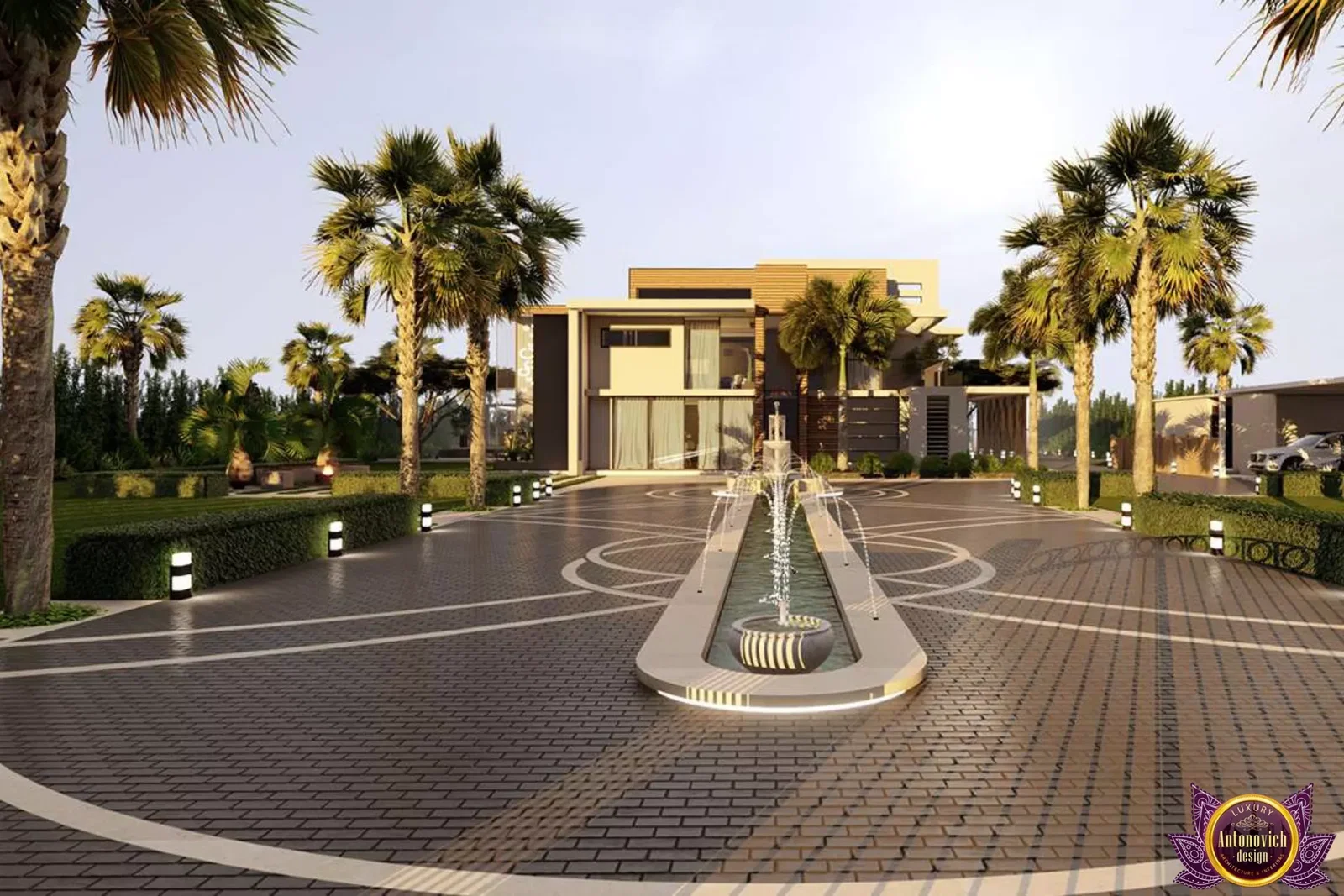 التجربة النهائية لتصميم حدائق دبي الفاخرة