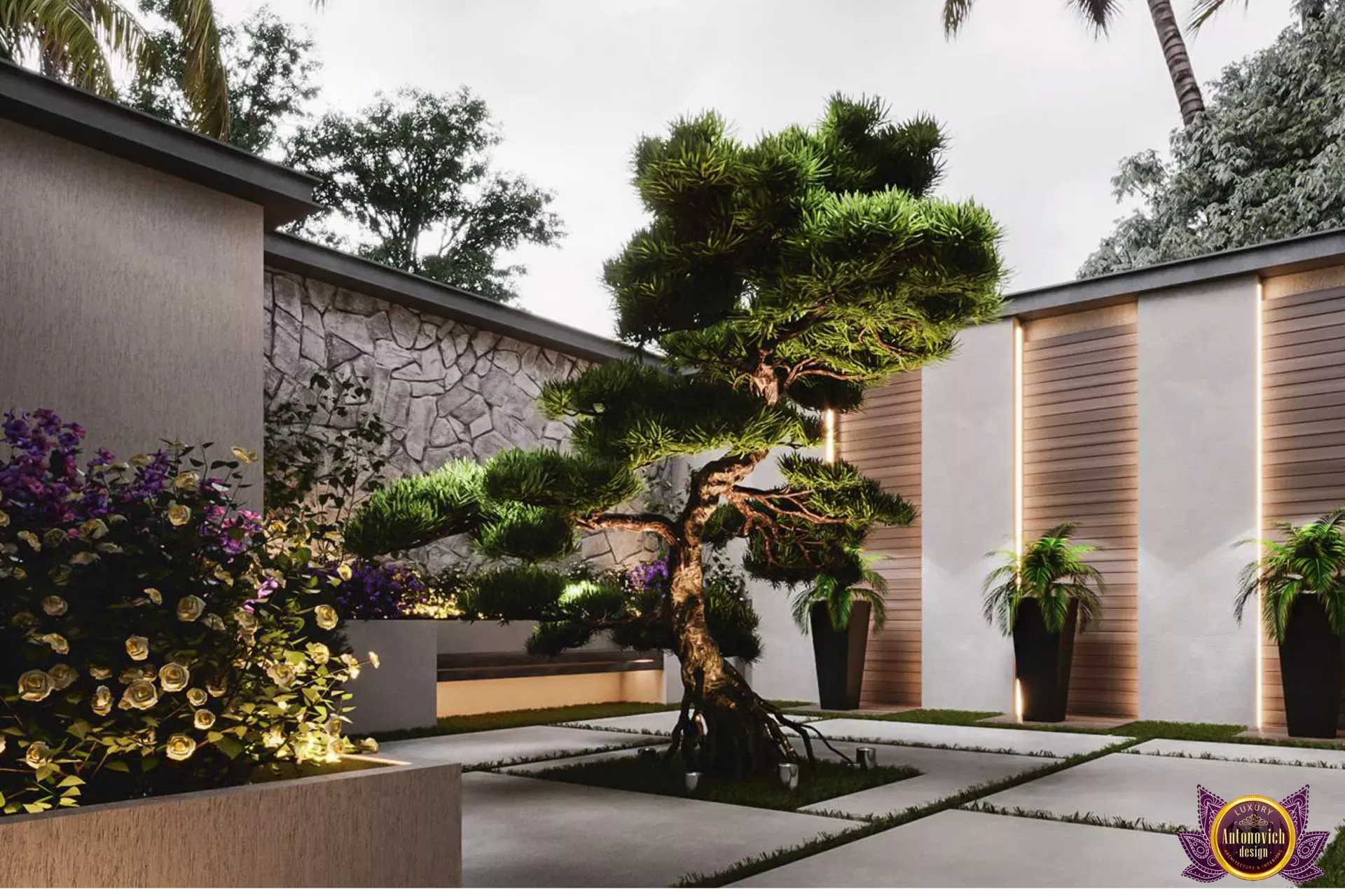 روعة تصميم المناظر الطبيعية في فينيتو داماك هيلز (Veneto Damac Hills)