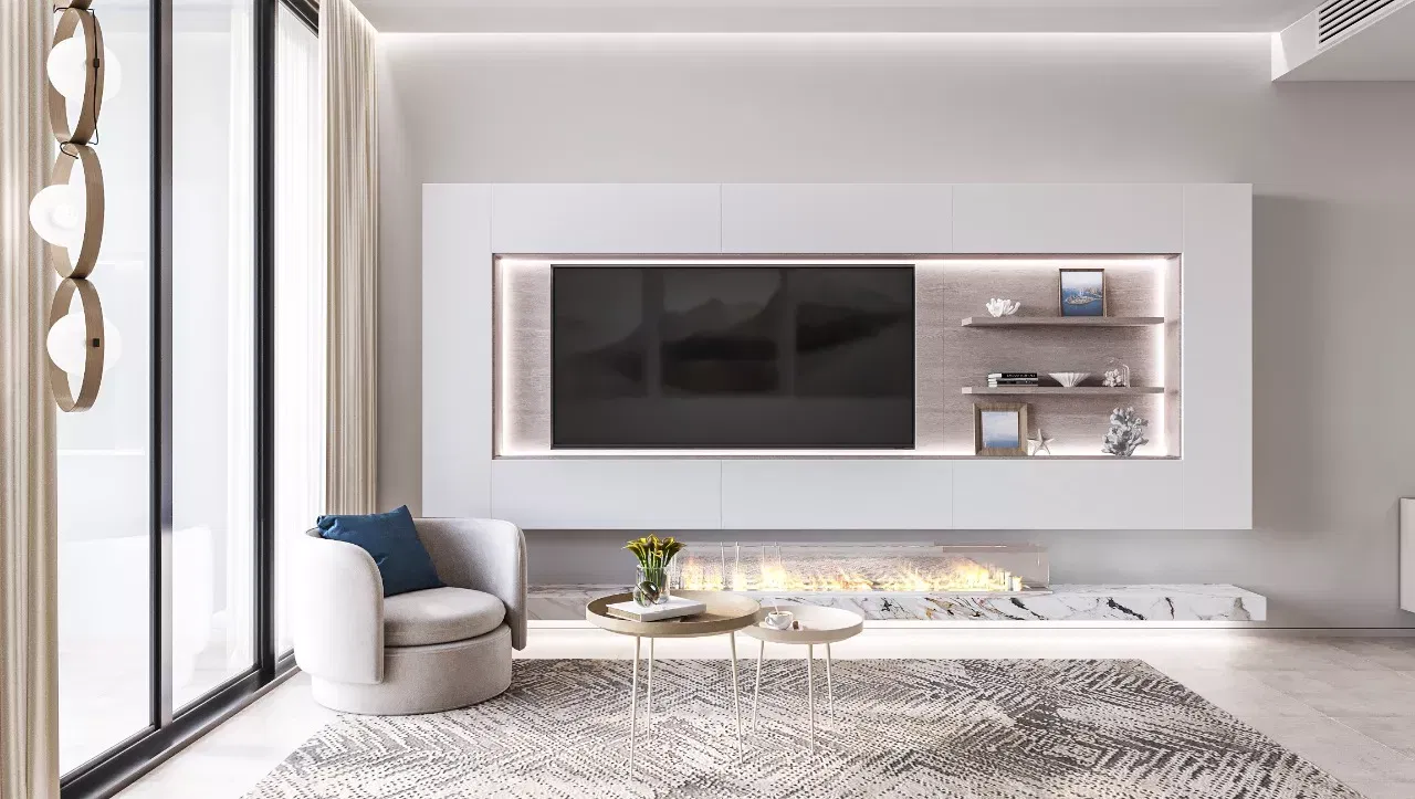 إتقان فن تصميم غرفة المعيشة البسيط والفاخر