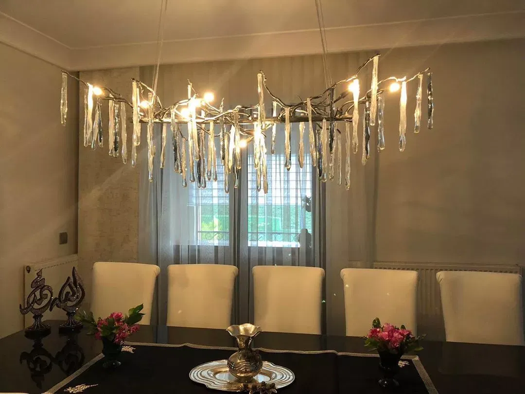 مجموعة ثريات كريستال زجاجية فاخرة — أناقة وبريق متكامل