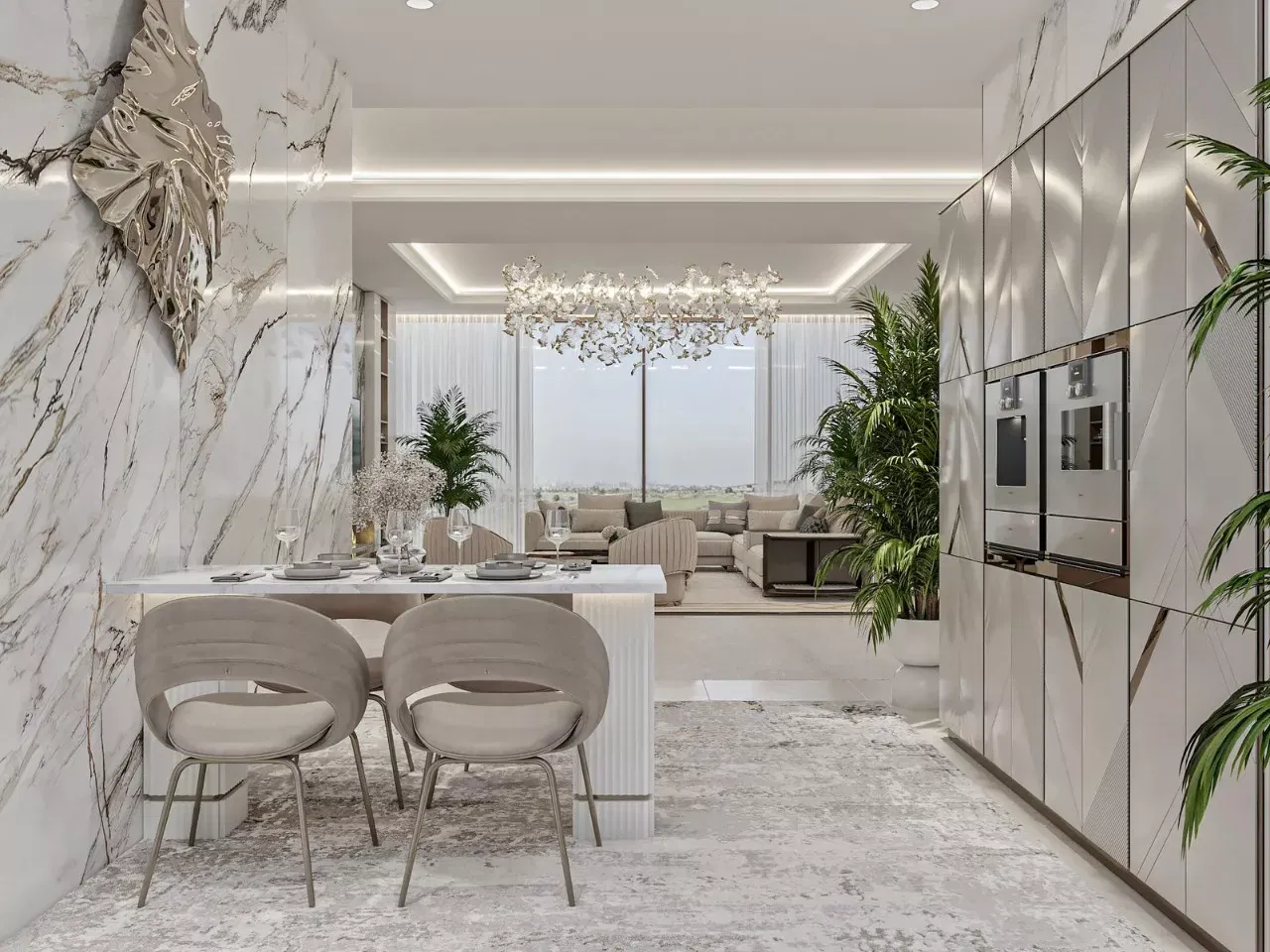 ارفع تجربة المعيشة: تصميم داخلي شقق فاخرة في دبي | أنطونوفيتش ديزاين (Antonovich Design)