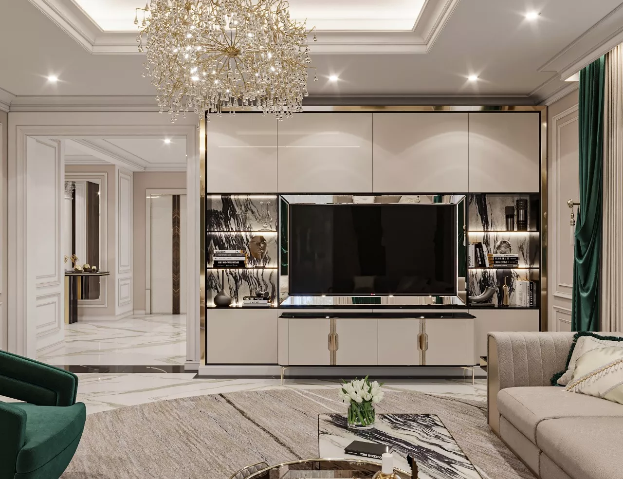 Dubai's Ultimate Living Room Designs for Luxury Homes