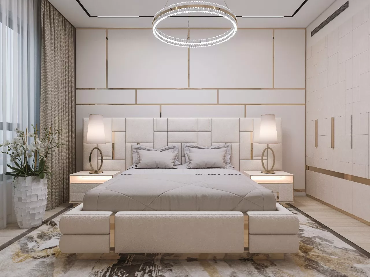 Elegant and Luxurious Master Bedroom Interior Design Ideas