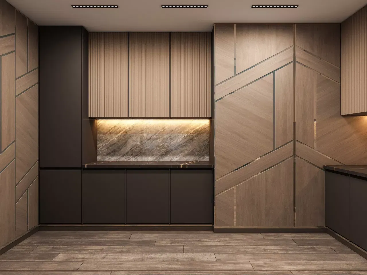 إتقان فن تصميم المطابخ الخشبية