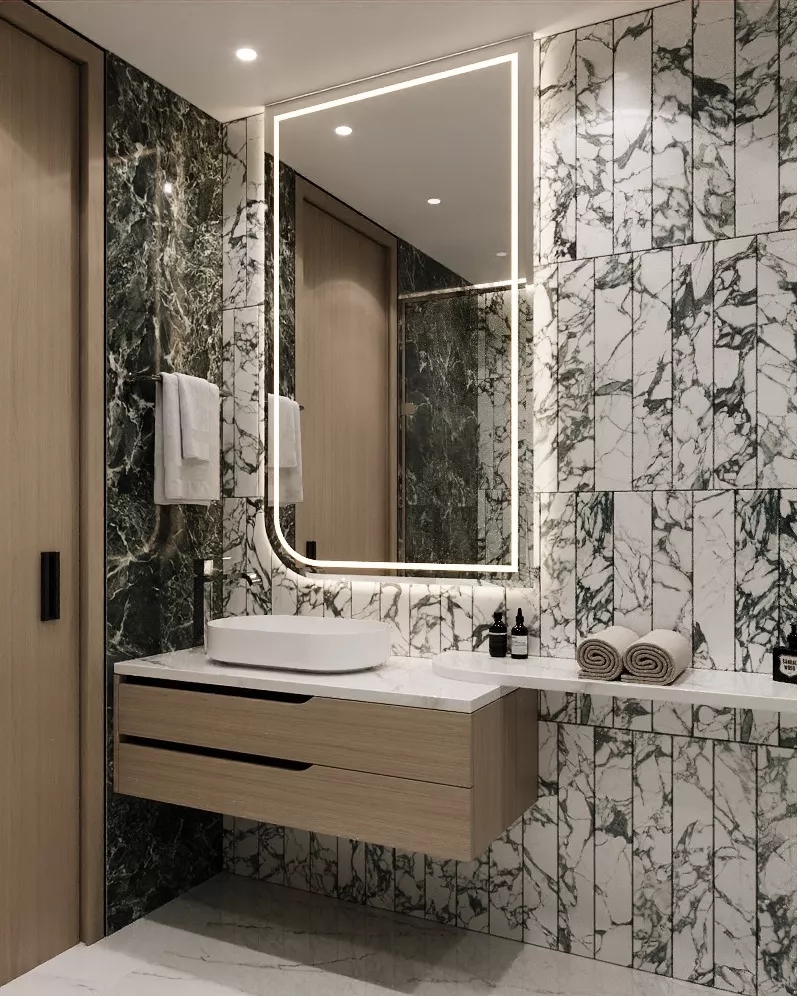 Design a Warm and Inviting Bathroom Interior Today
