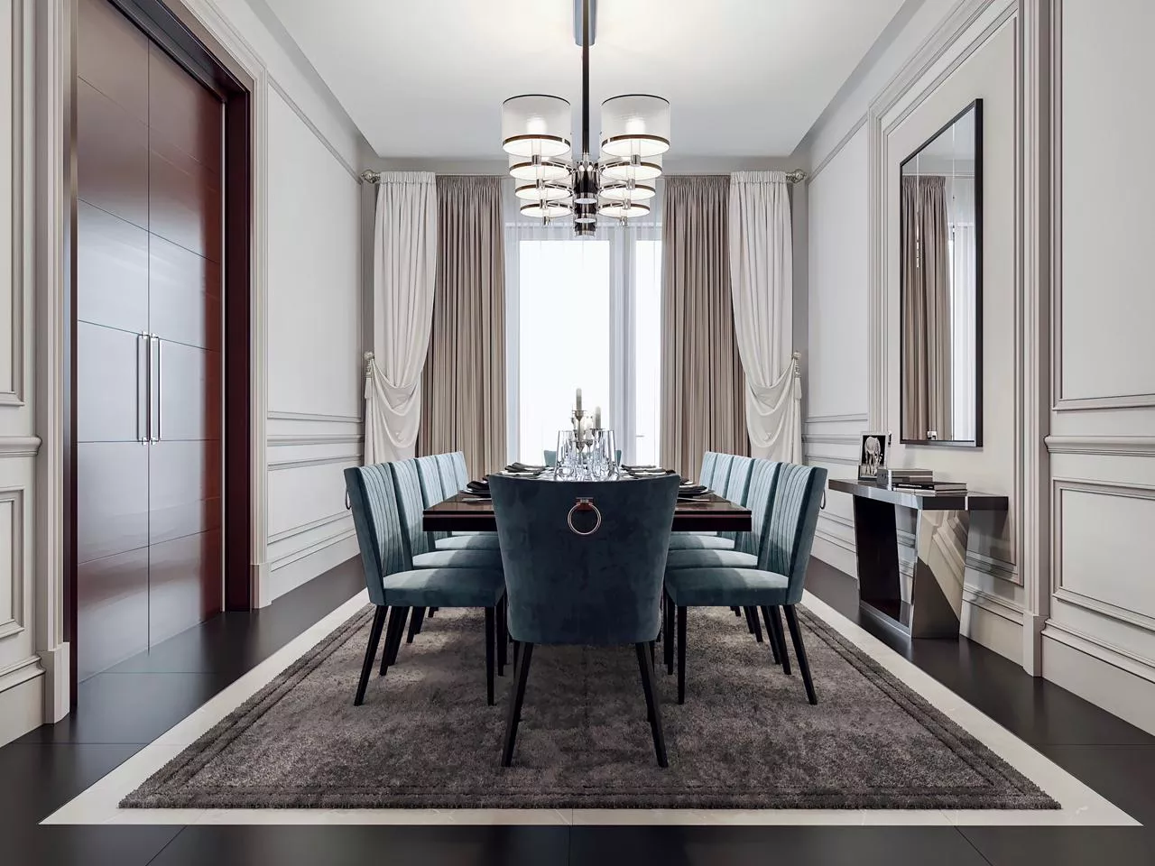 Exquisite Dining Room Interior Design Ideas from Dubai