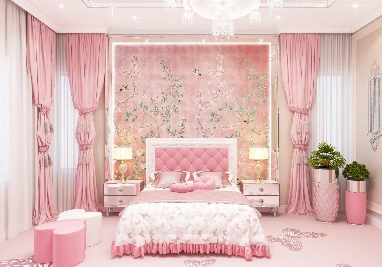 أفكار تصميم غرف نوم مفعمة بالألوان