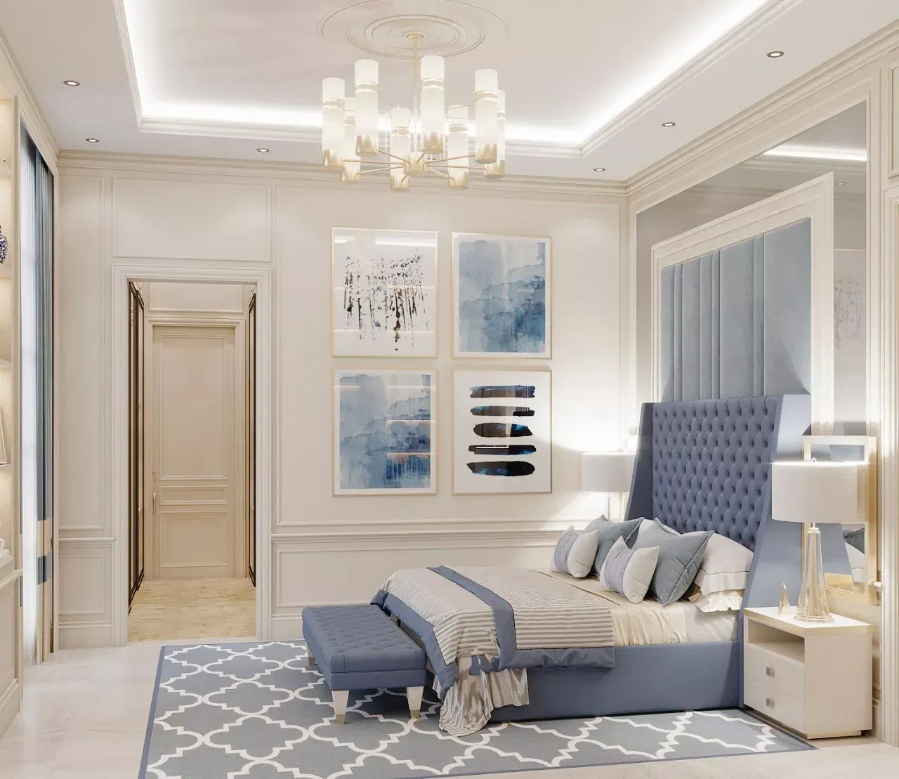 ماستر كلاس: تصميم غرفة نوم فاخرة وعصرية