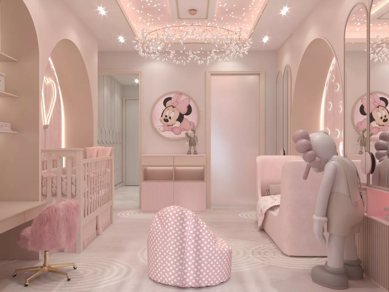 Charming Children's Bedroom Interior Design Ideas in Dubai