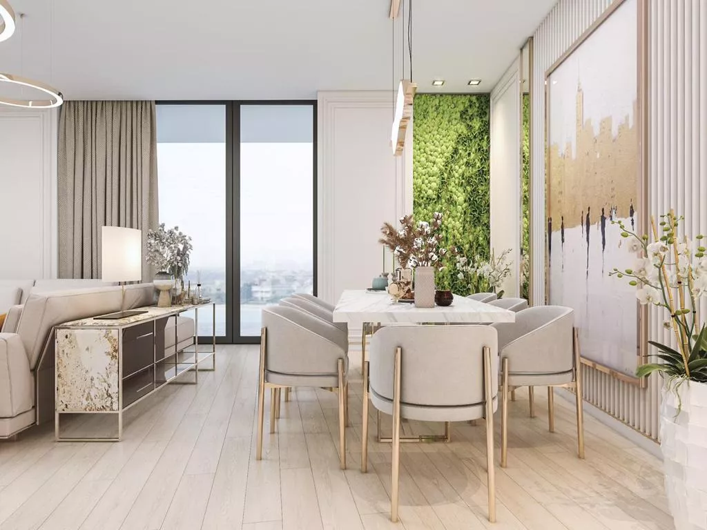 Exquisite Dining Rooms in Dubai's Luxury Residences