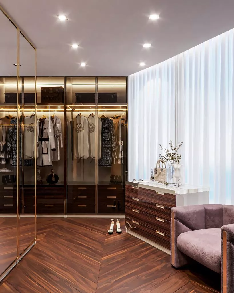 Elegant and Refined Dressing Room Interior Design Ideas