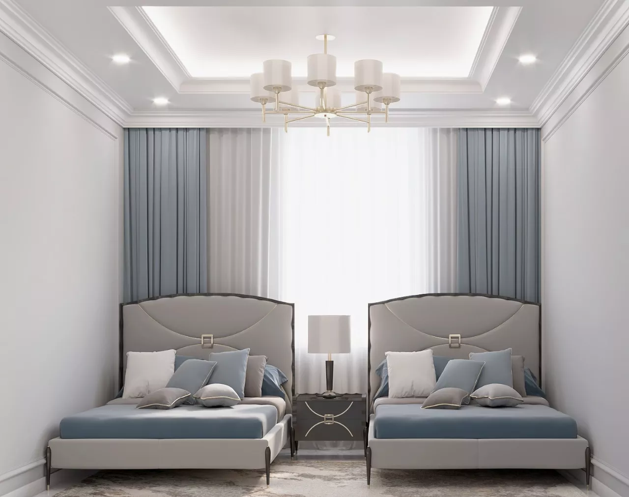 تصميم غرف نوم دبي الفاخرة لفيلا أحلامك