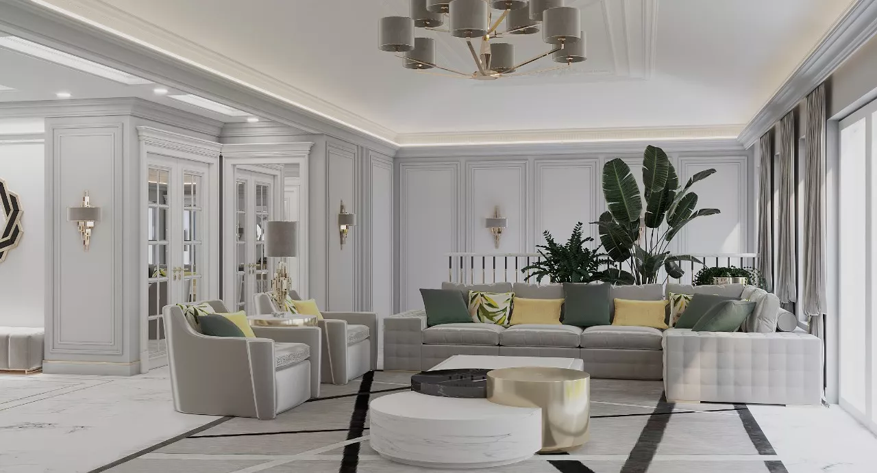 Exquisite Living Room Designs for Dubai's Luxury Homes