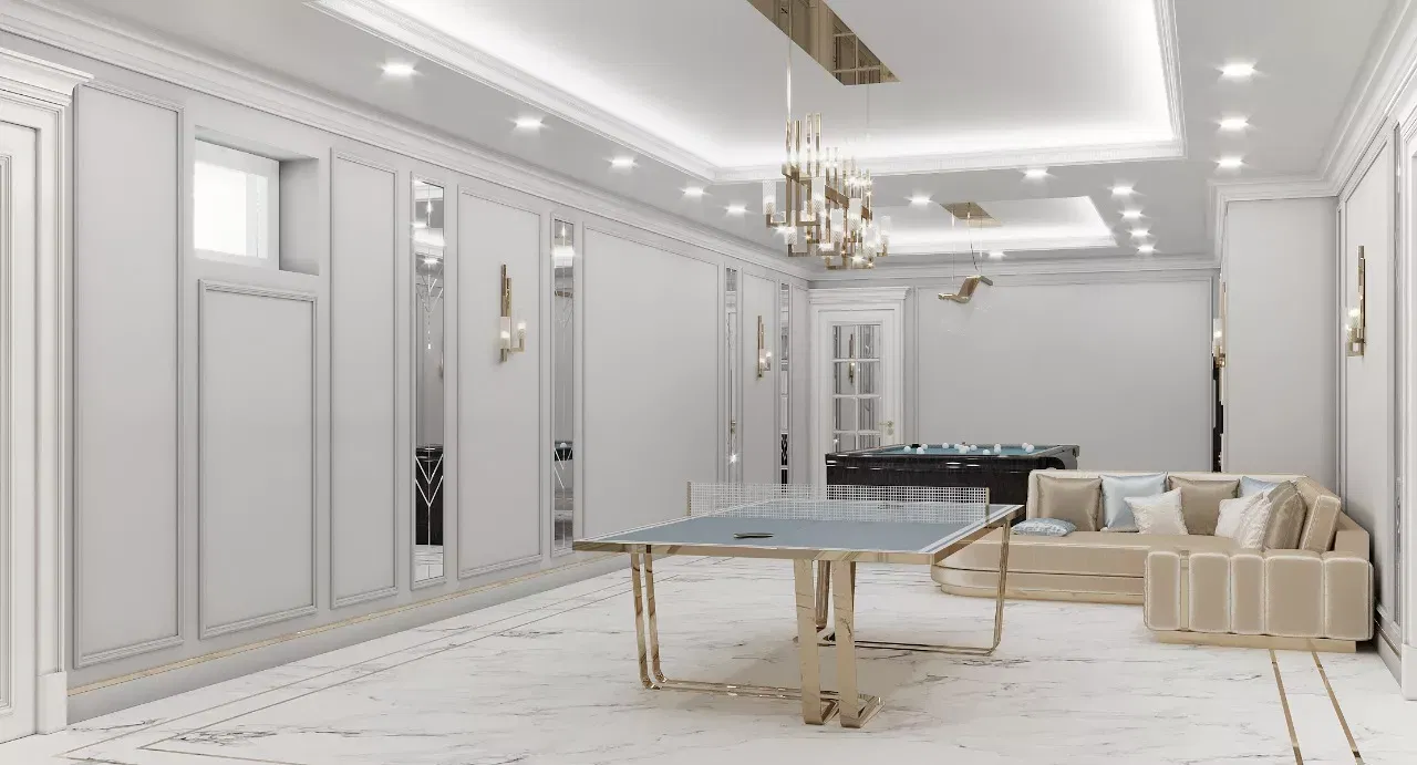 تصاميم داخلية لغرف ألعاب فاخرة للمنازل العصرية