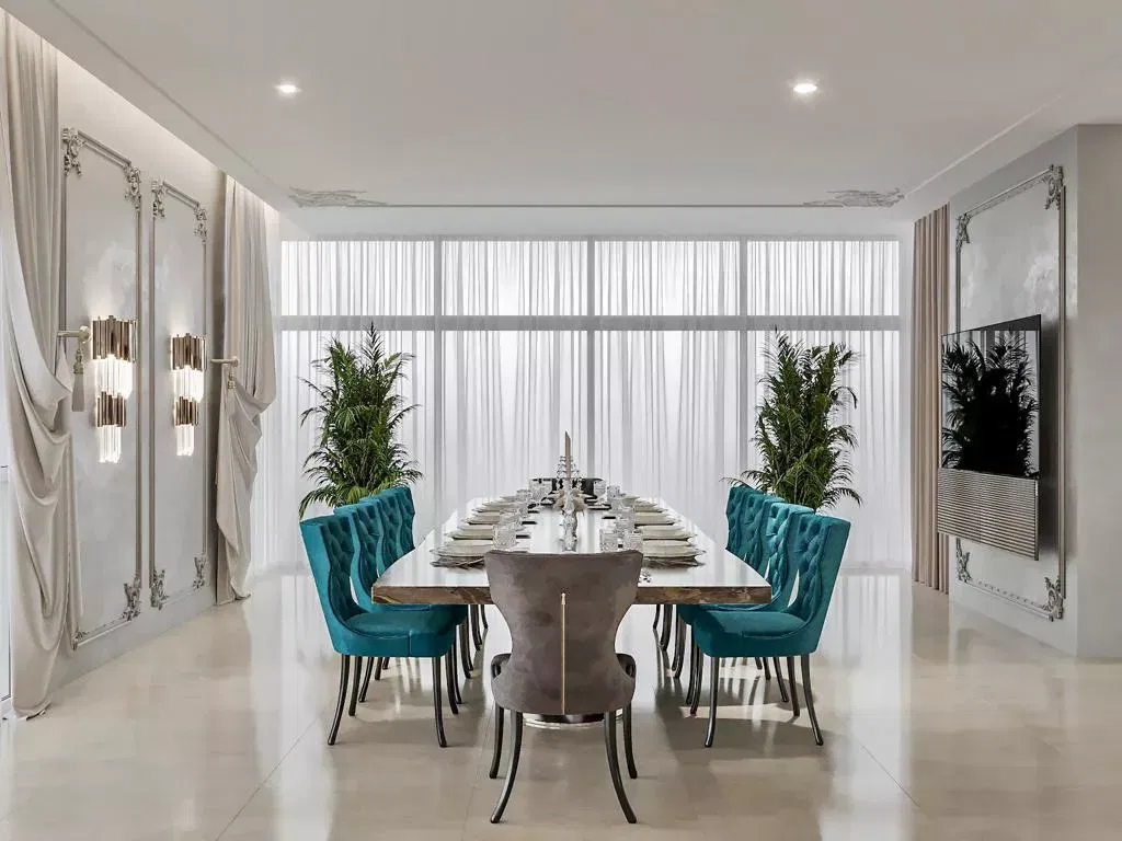 عناصر أساسية لمطبخ وغرفة طعام فاخرة