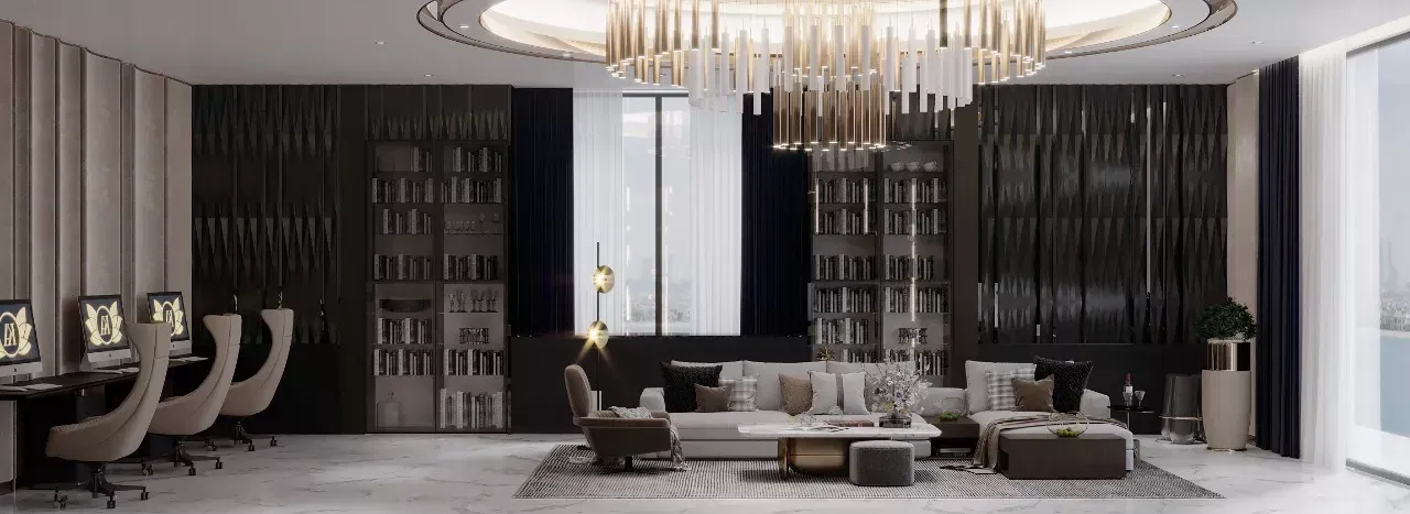 تحويل مركز أعمالك في دبي بتصميم داخلي استثنائي