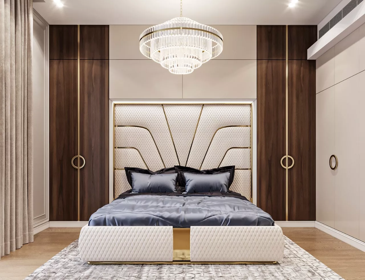 Experience Ultimate Luxury: Bedroom Interiors in Dubai by Premier Designers