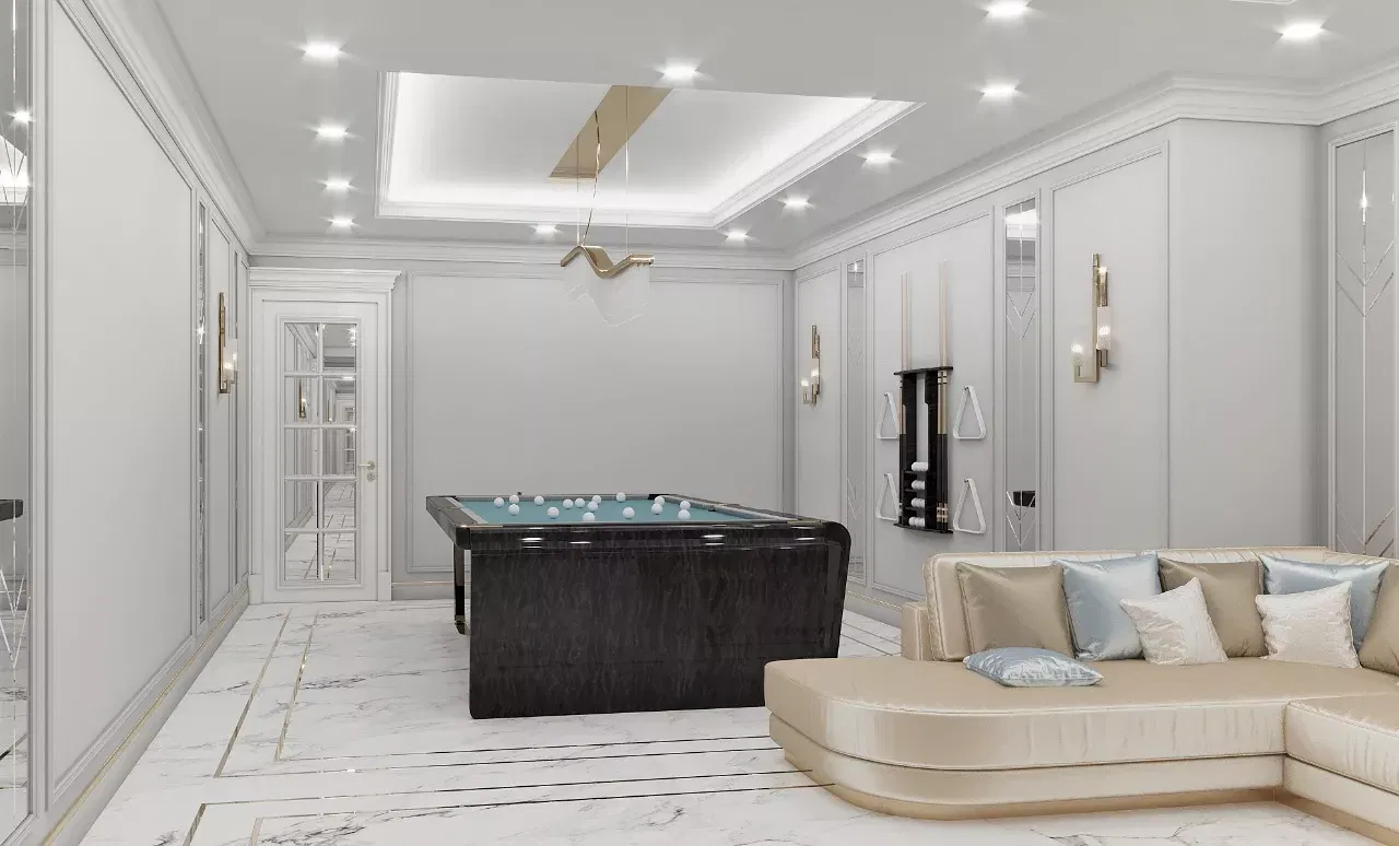 فن تصميم غرف الألعاب الفاخرة في دبي