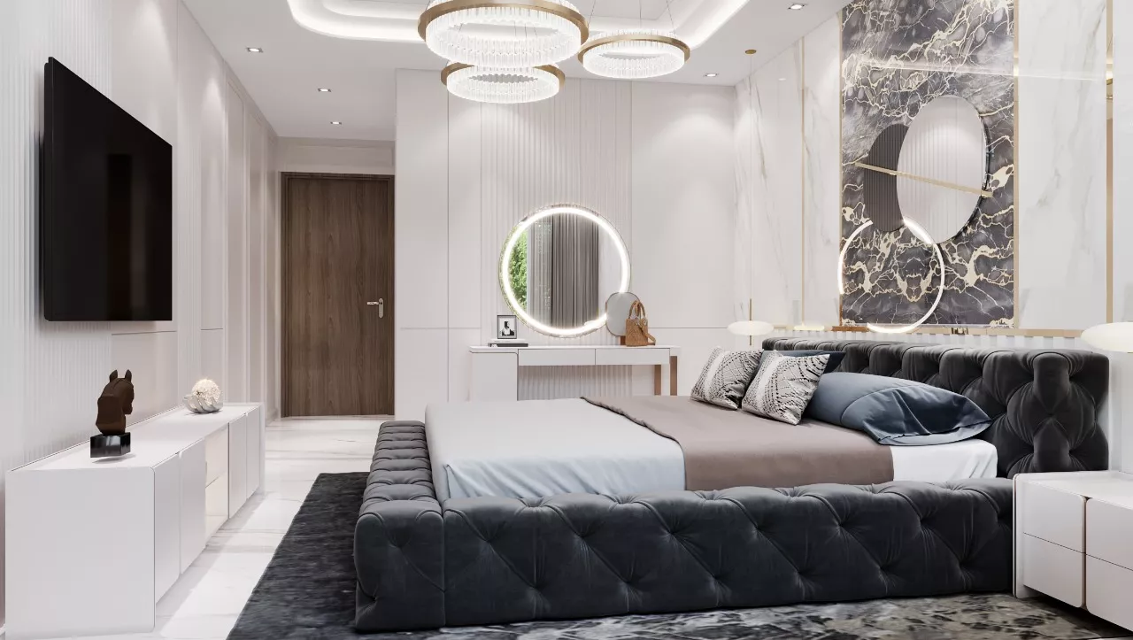 Experience Ultimate Luxury: Modern Bedroom Interior Design in Dubai