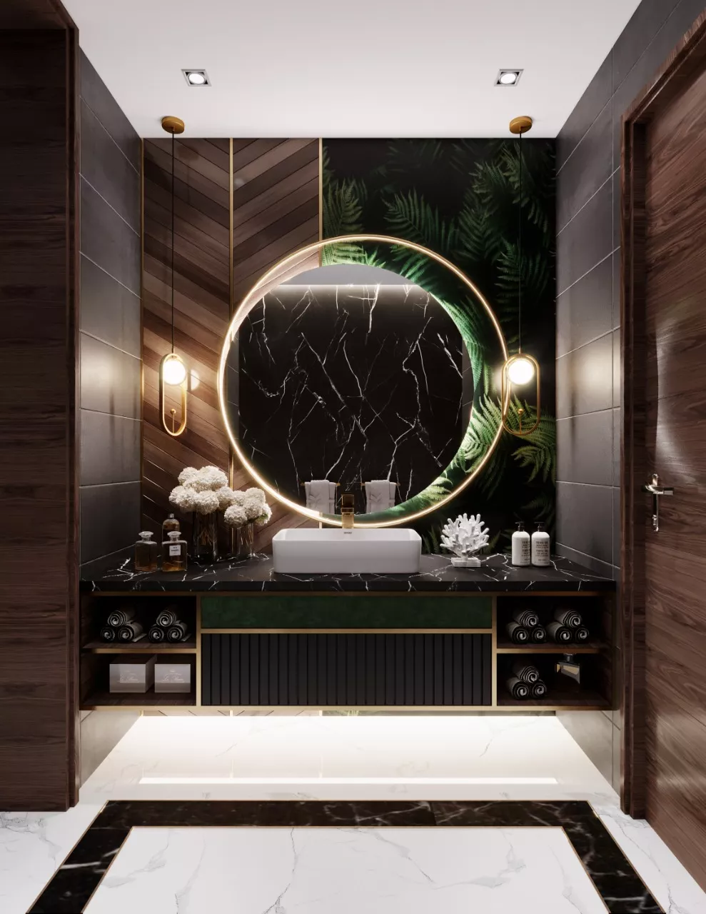 Exquisite Luxury Bathrooms by Dubai's Premier Interior Design Company