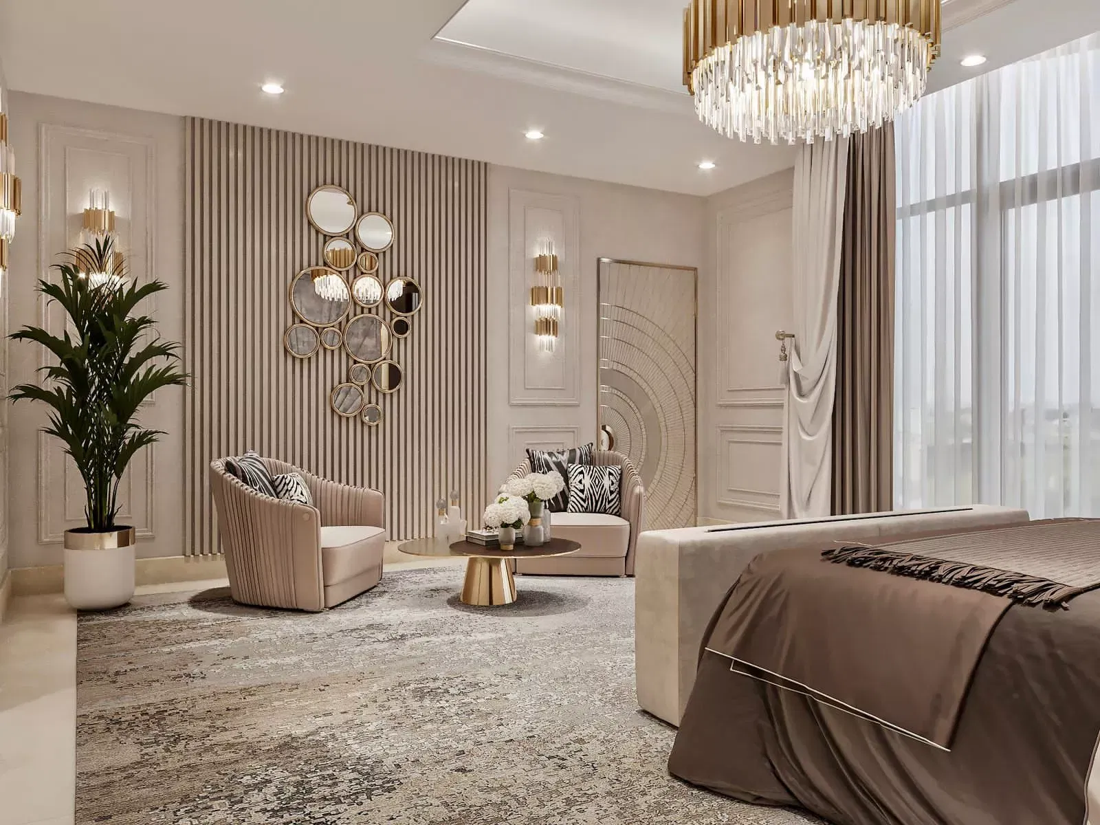 نصائح أساسية لتصميم غرفة نوم فاخرة في دبي