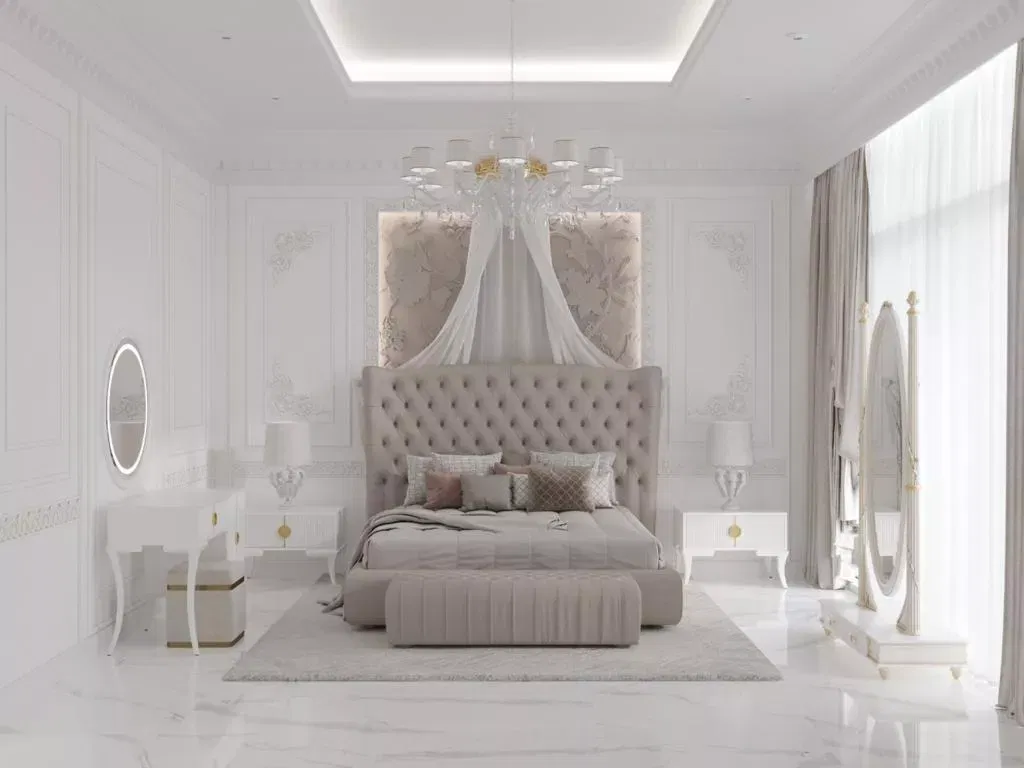 عناصر أساسية لتصميم غرفة نوم فاخرة في دبي