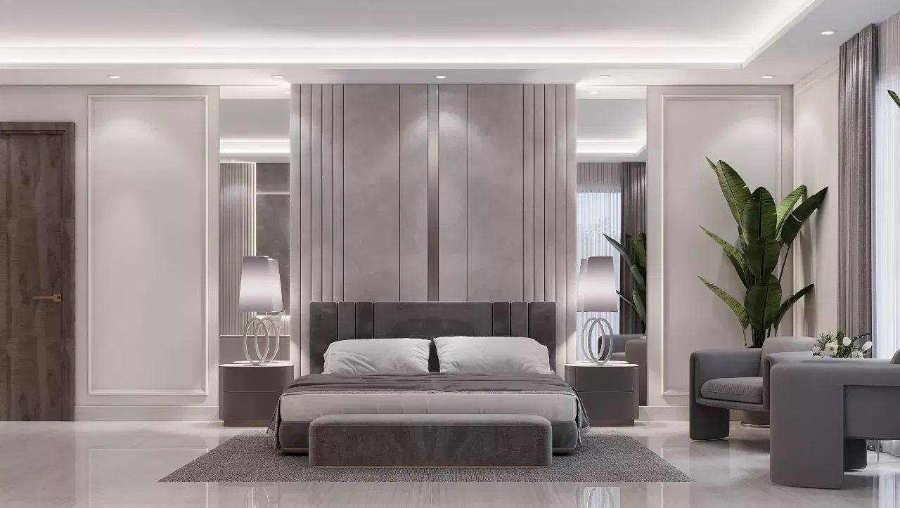 أفكار ديكور غرف نوم فاخرة لفلل دبي