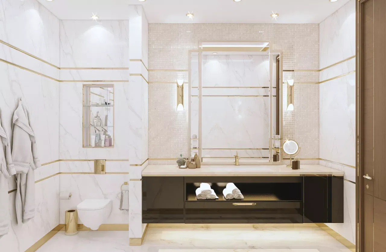 نصائح خبراء لتصميم حمام أحلامك