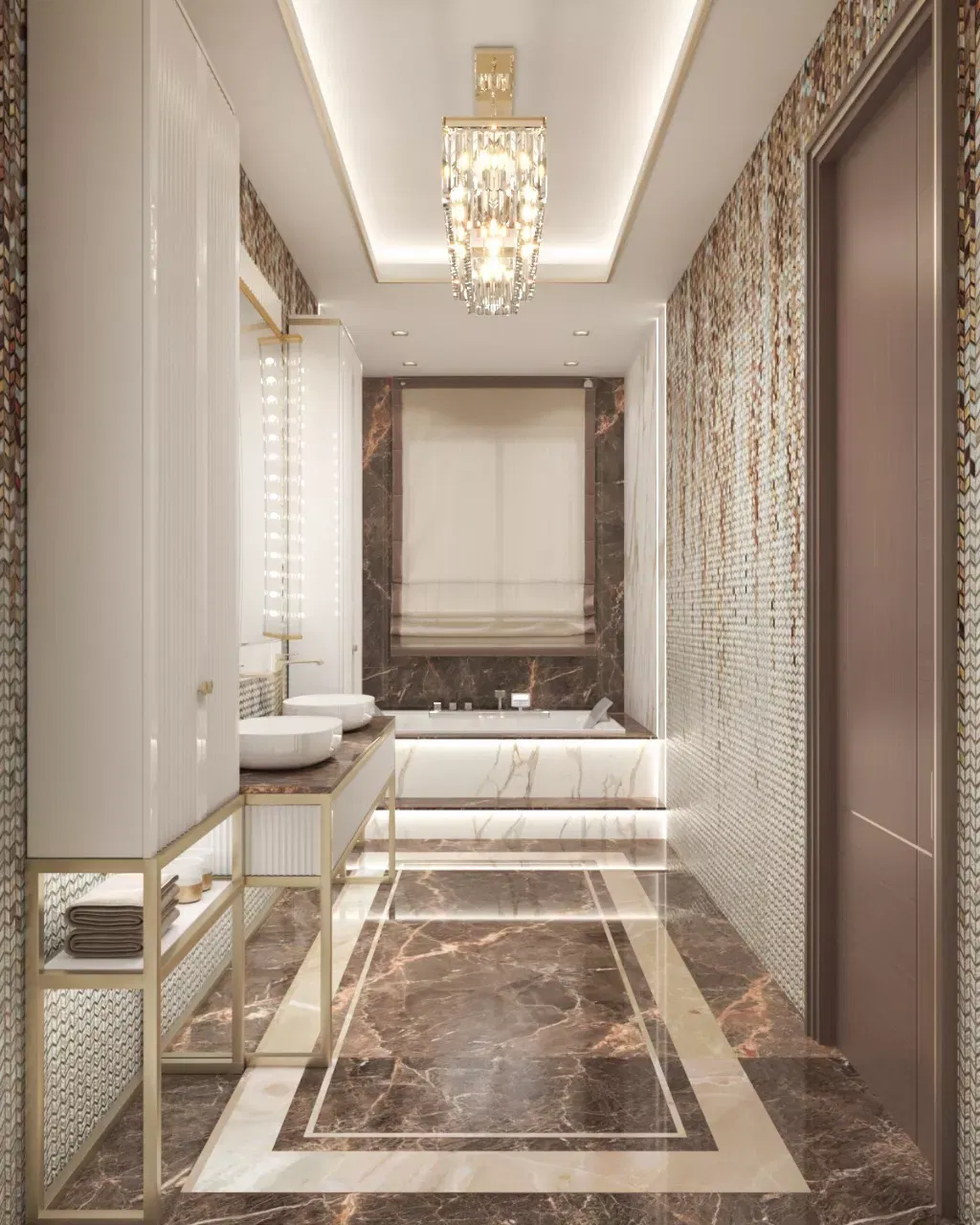 عناصر أساسية لتصميم حمام فاخر