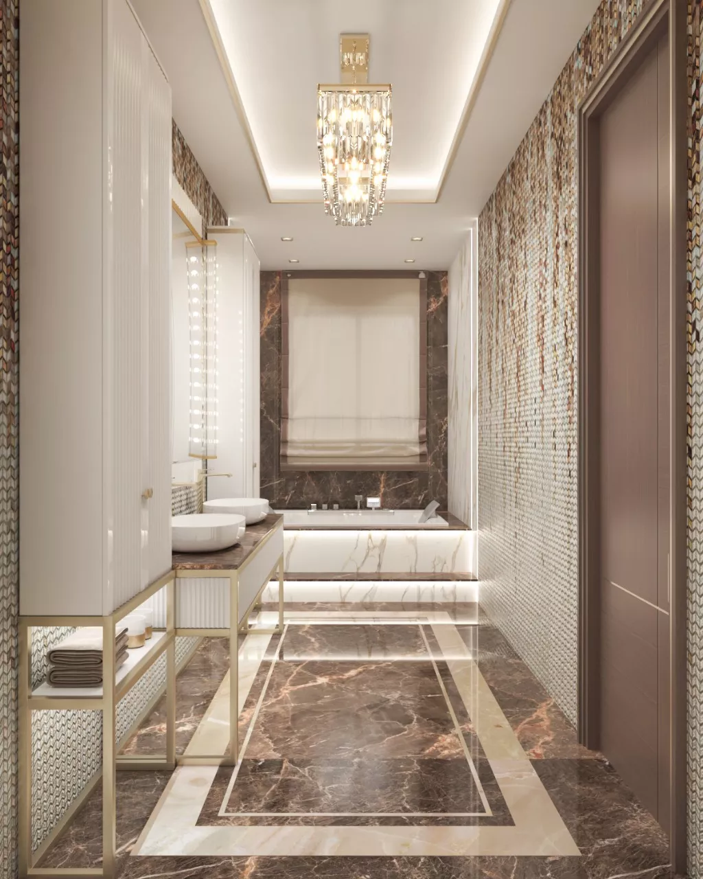 Essential Elements of an Opulent Bathroom Interior Design