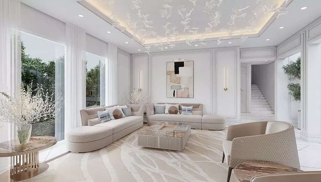 الدليل النهائي لتصميم غرفة المعيشة في دبي