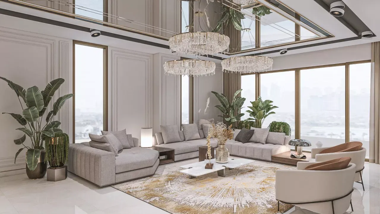 دليل مرايا السقف لفلل دبي الفاخرة