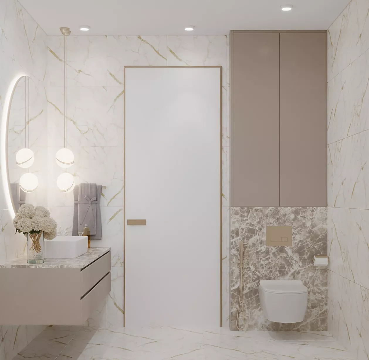 Elegant Color Schemes for Luxury Bathroom Interiors