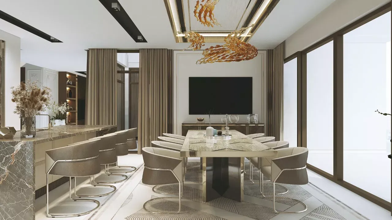 اتقن فن تصميم غرفة الطعام