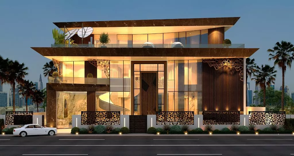 A Tale of Two Views: Captivating Modern Luxury Villa Design