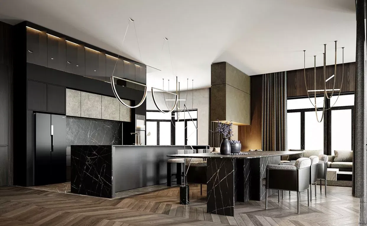 High-End Modern Apartment Marvel in Dubai