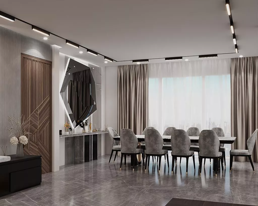 Exceptional Dining Room Interior Designs in Dubai: Elevate Your Space
