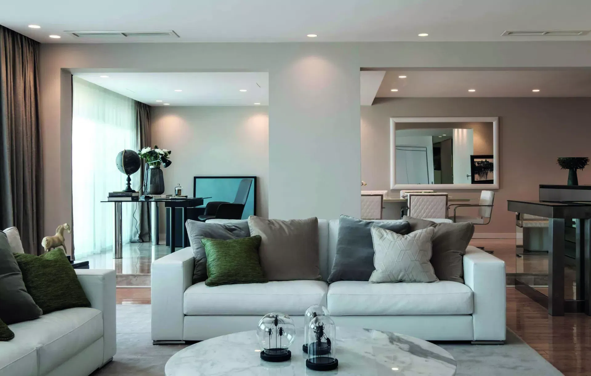 ارتقِ بفيلا دبي بأثاث فلل فاخر