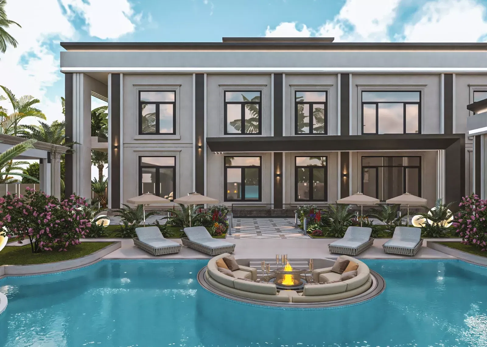 Exquisite and Contemporary Luxury Swimming Pool Designs