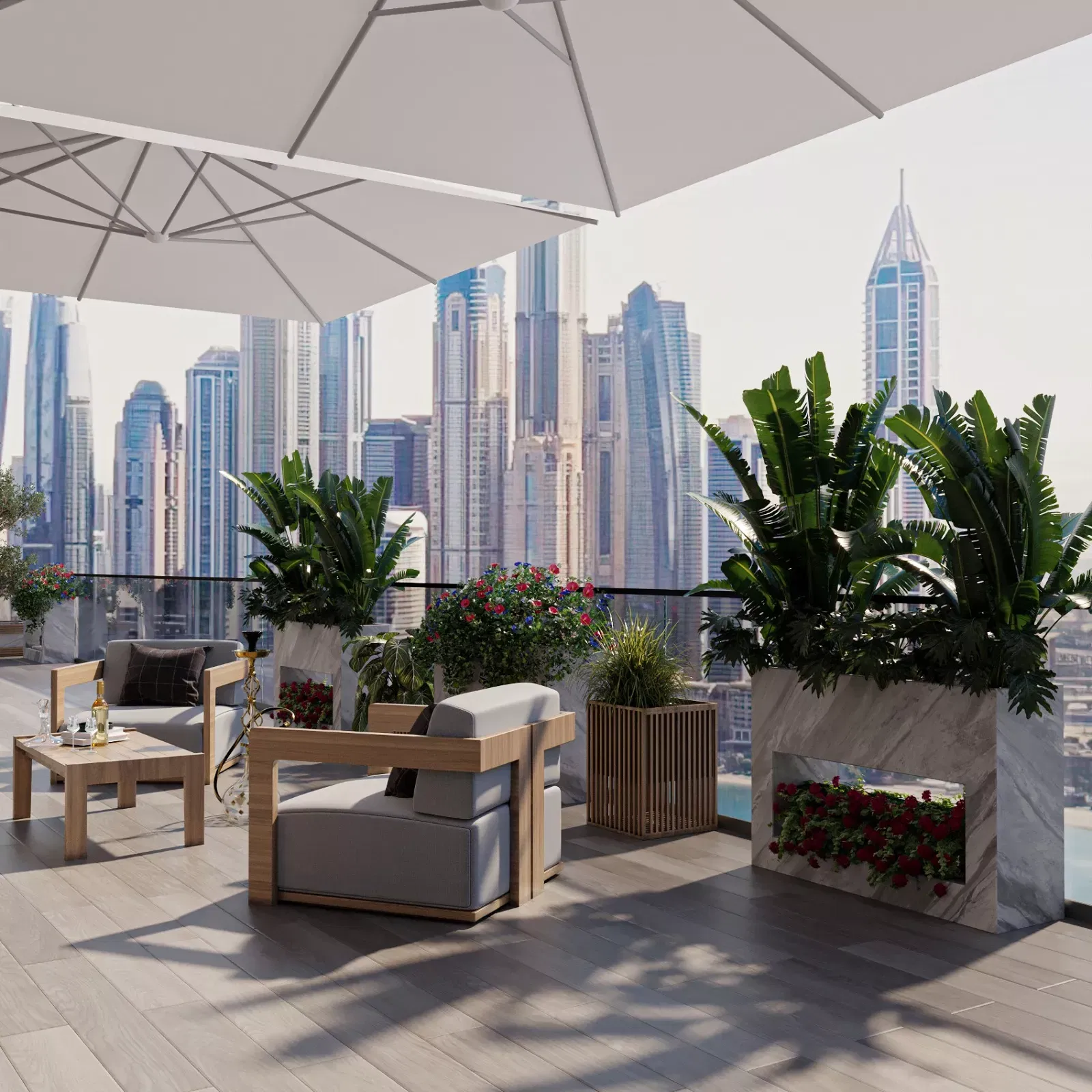 Experience Opulence: Luxury Balconies in Dubai's Elite Residences