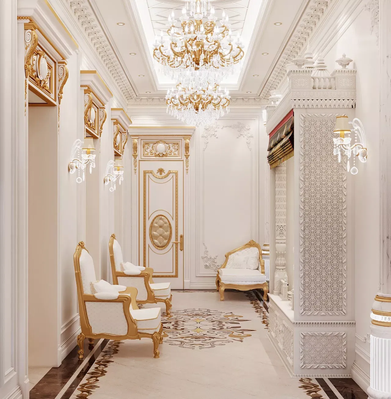 Elevate Your Home Entrance: Luxurious Interior Design in Dubai