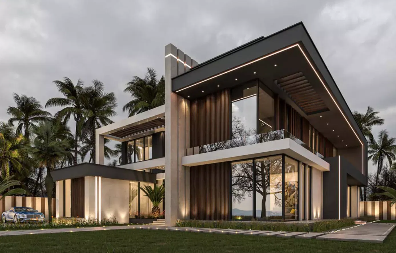 Revolutionary Architectural Styles for a Modern Villa Facade