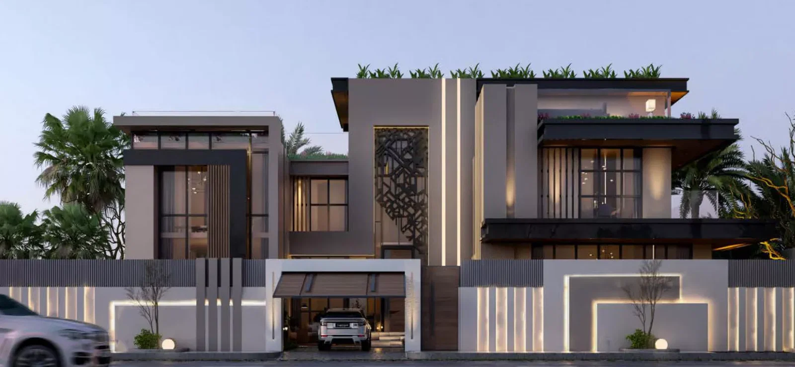 استراتيجيات تصميم واجهات منازل حديثة وفاخرة