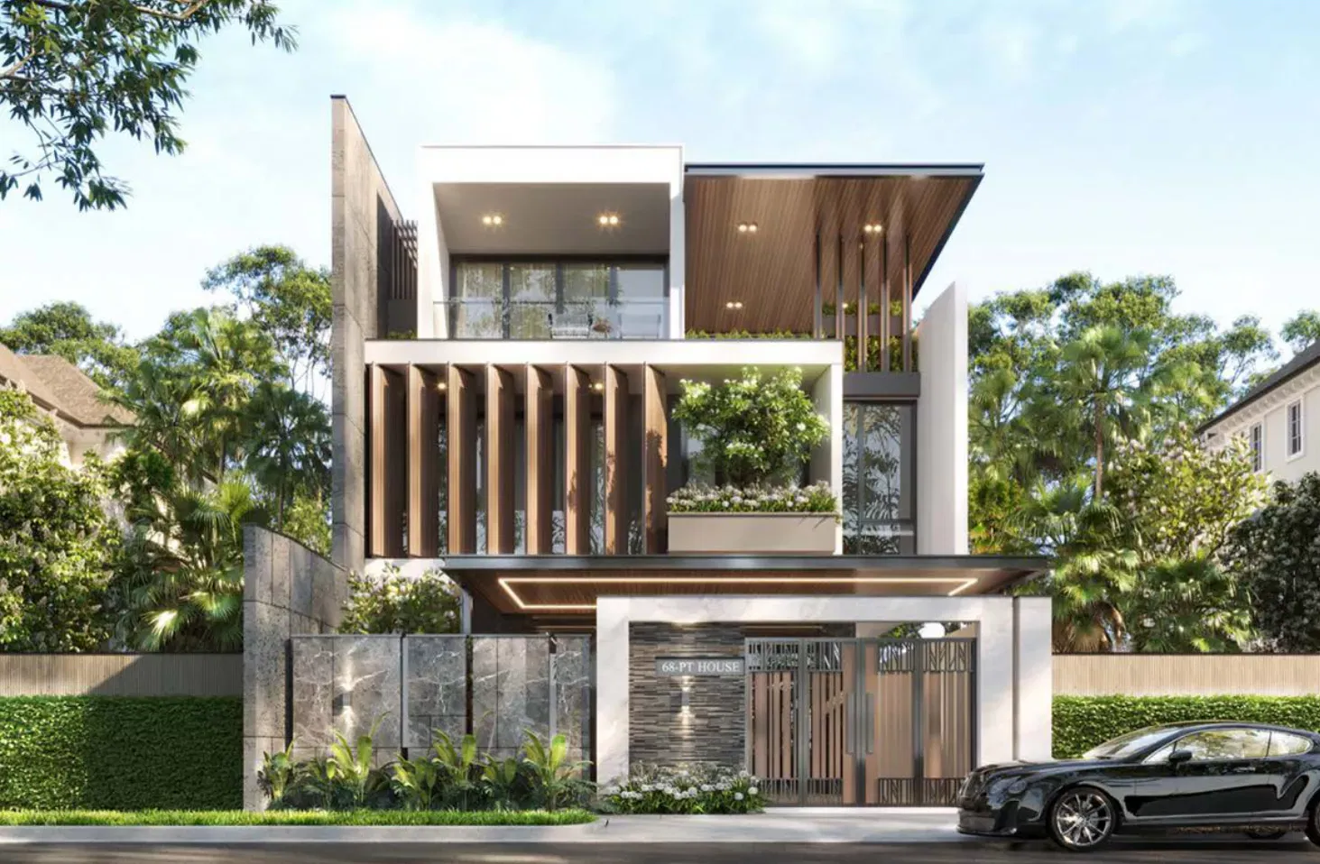 Top Modern House Facade Materials for a Stunning Exterior