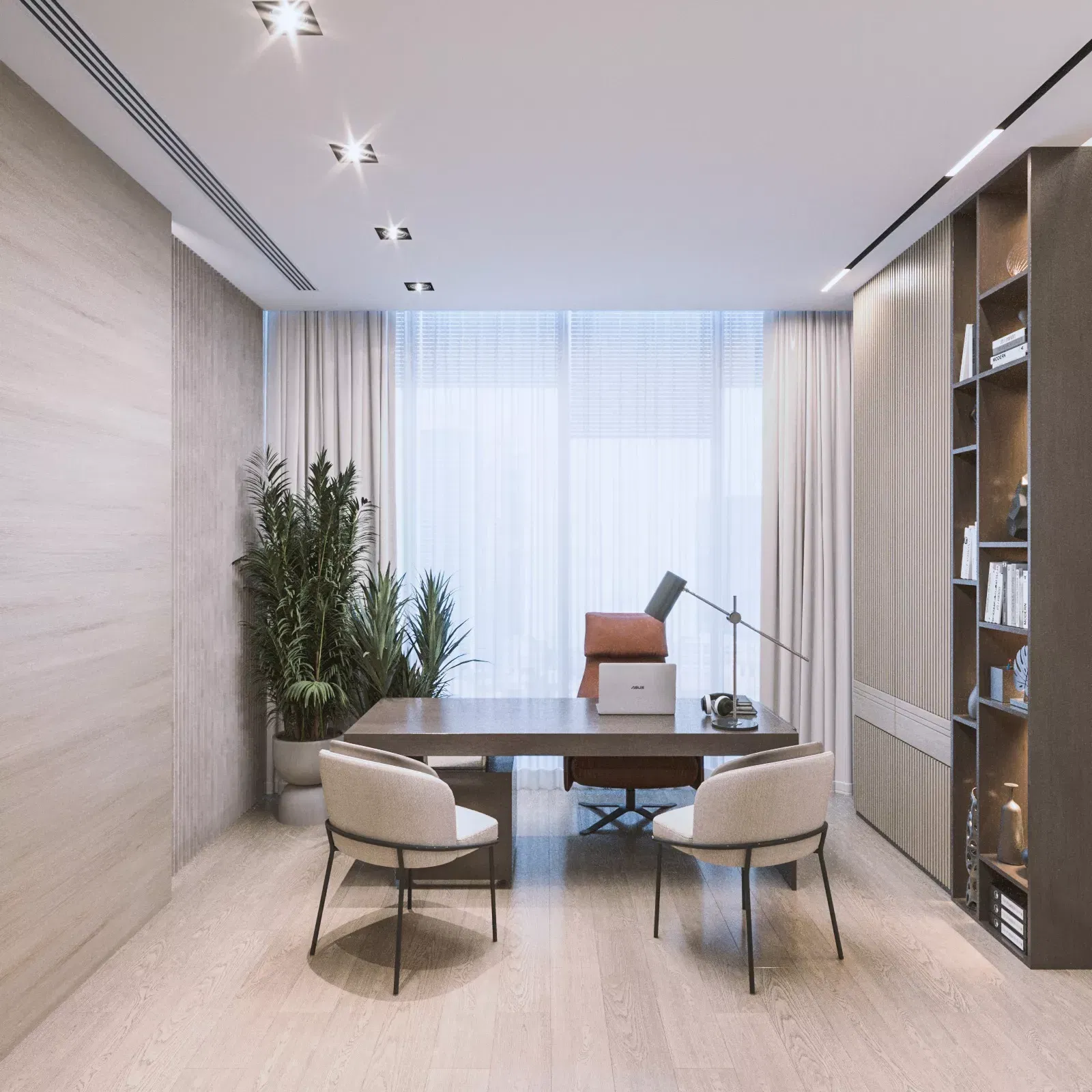 The Ultimate Luxury Home Office for High-Level Executives